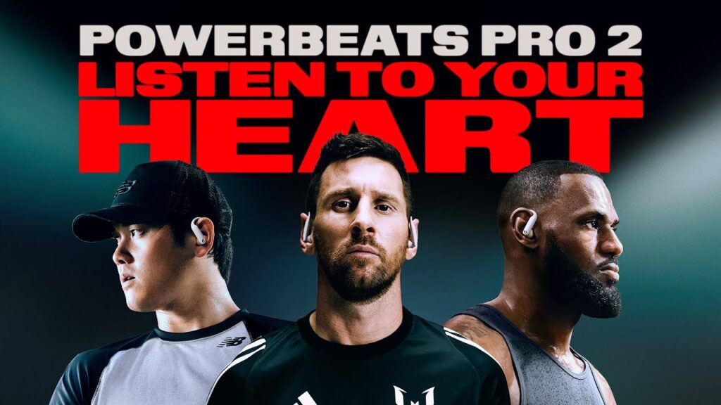 Beats Launches ‘Listen to Your Heart’ Campaign for Powerbeats Pro 2